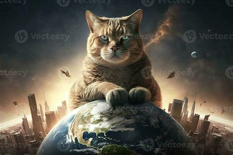 パワーポイント タイトル デザイン例: なぜ猫は宇宙を支配しているのか？